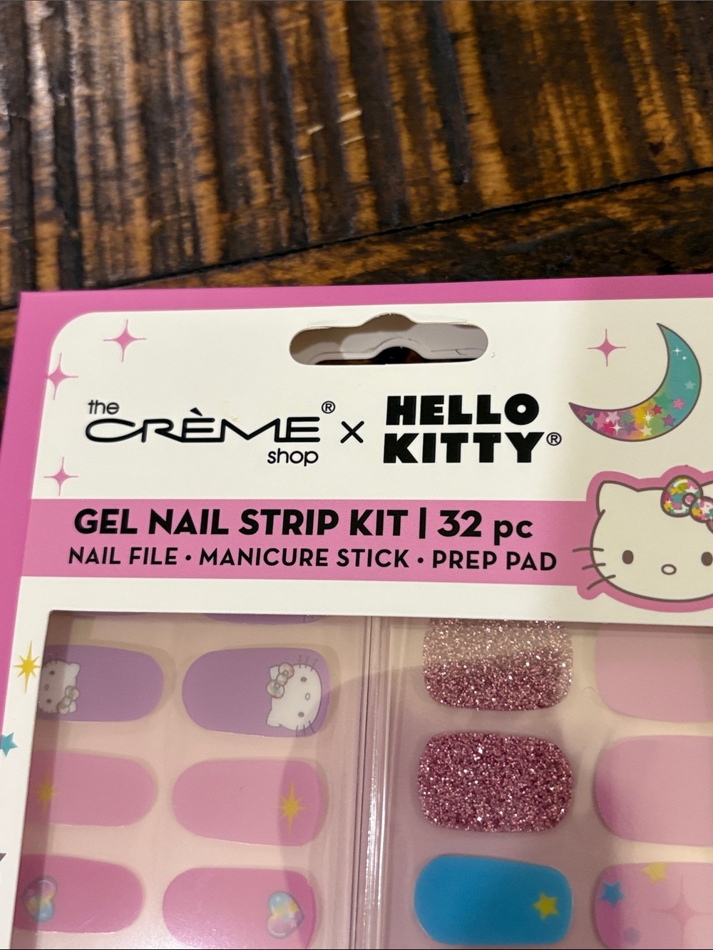 Starlight Cutie Gel Nail Strip Kit - Pink & Blue - Picture 4 of 6